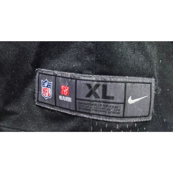 Darren McFadden Jersey Oakland Las Vegas Raiders Nike On Field #20 Mens XL Black - Picture 7 of 9